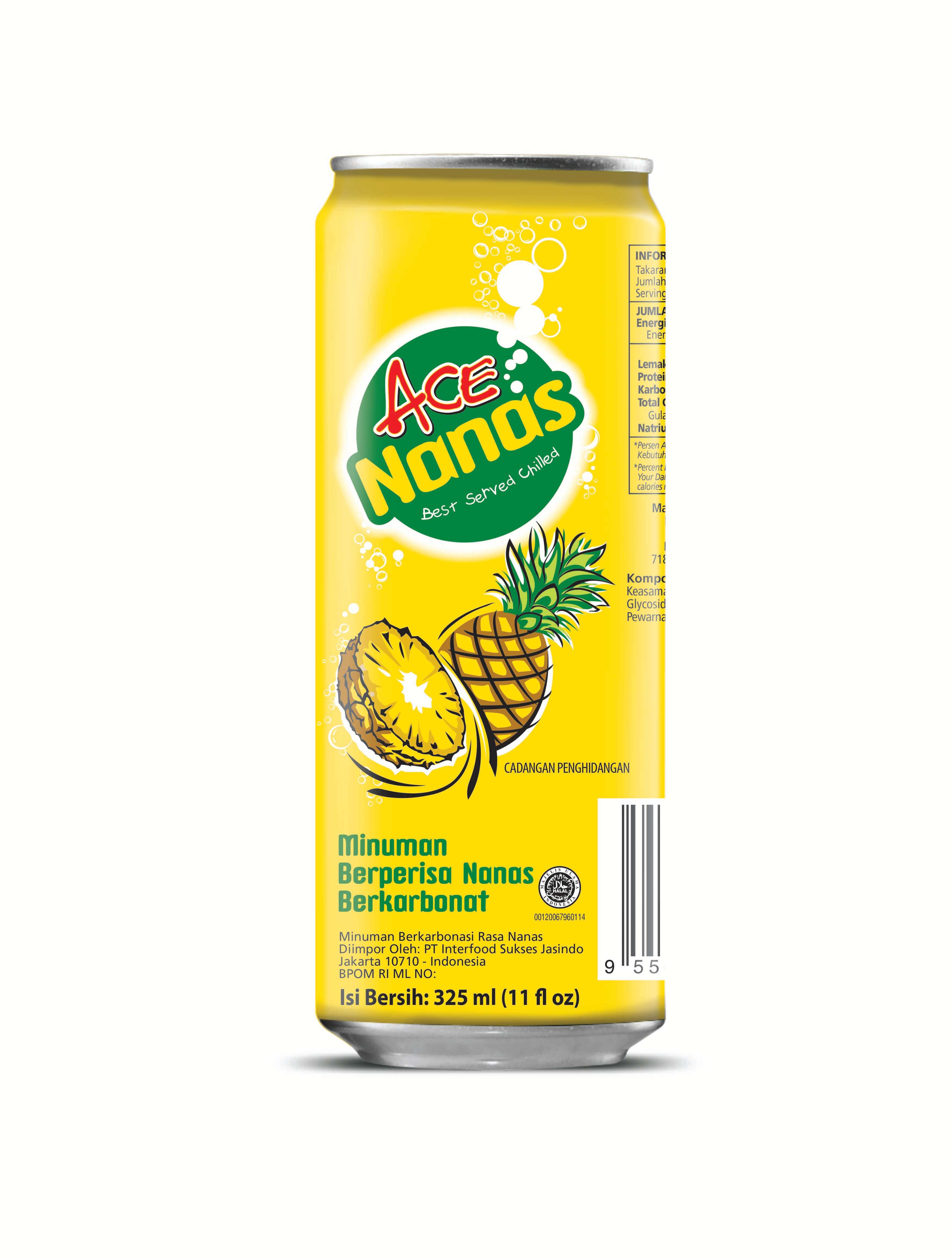 Ace CSD Pineapple Ace Canning