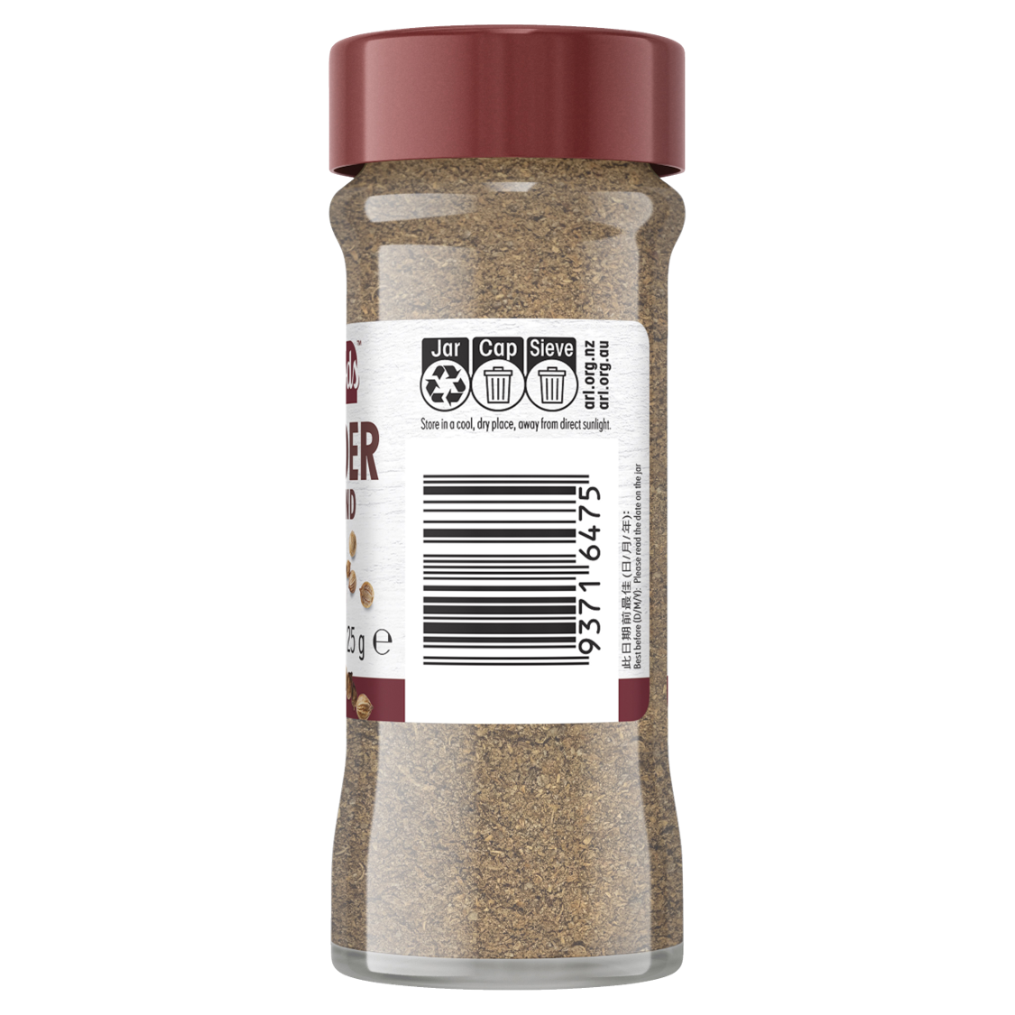 MasterFoods Coriander Seeds Ground Ace Canning